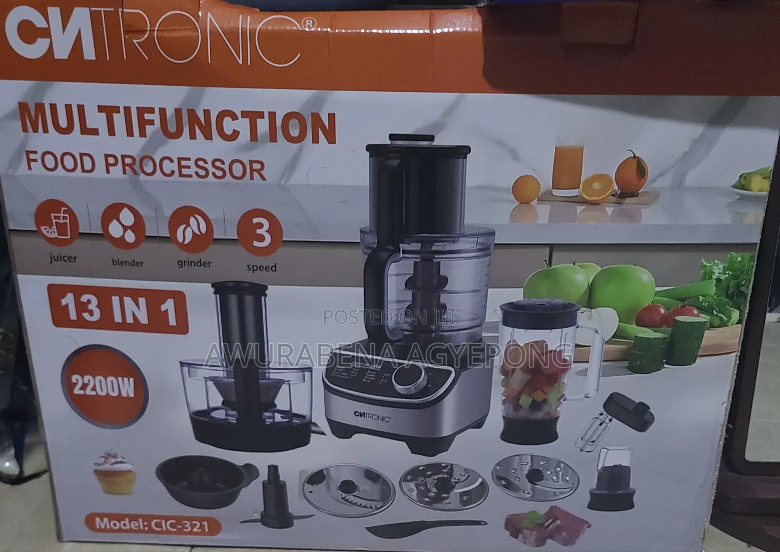 Chronic Multifunction Food Processor