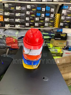 Safety Helmet With Chin Strap