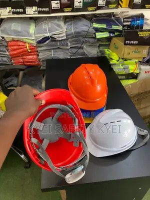 Safety Helmet With Chin Strap