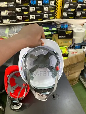 Safety Helmet With Chin Strap
