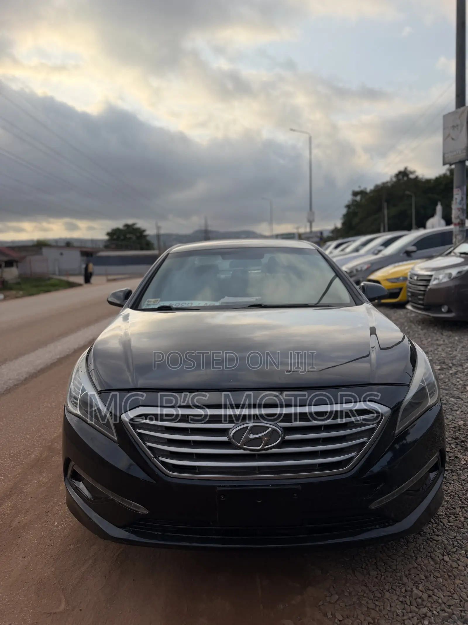 Hyundai Sonata 2015 Black