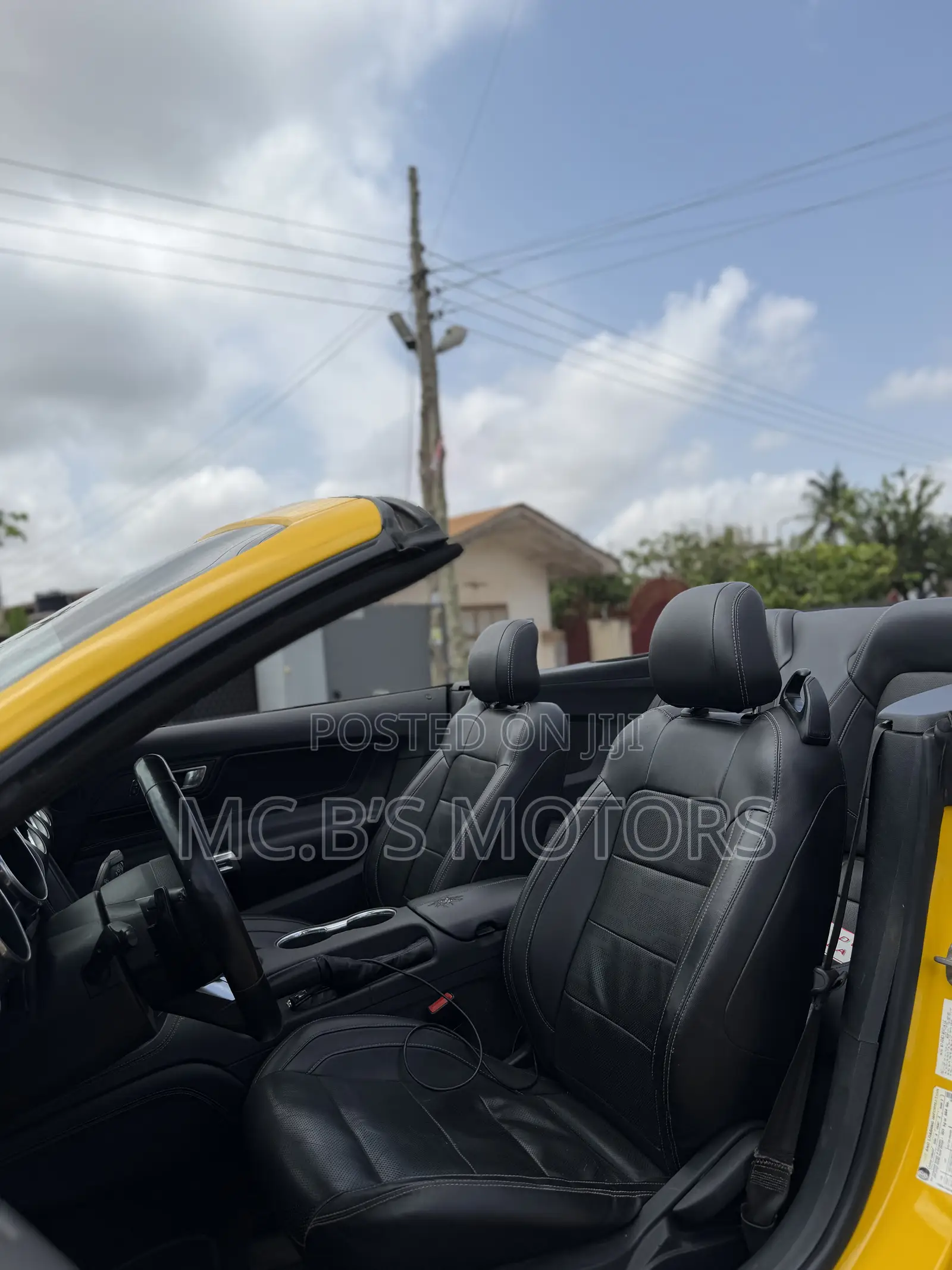 Ford Mustang 2019 Yellow