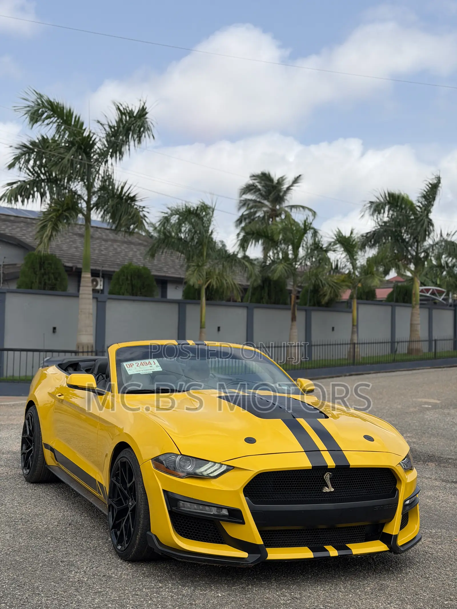 Ford Mustang 2019 Yellow