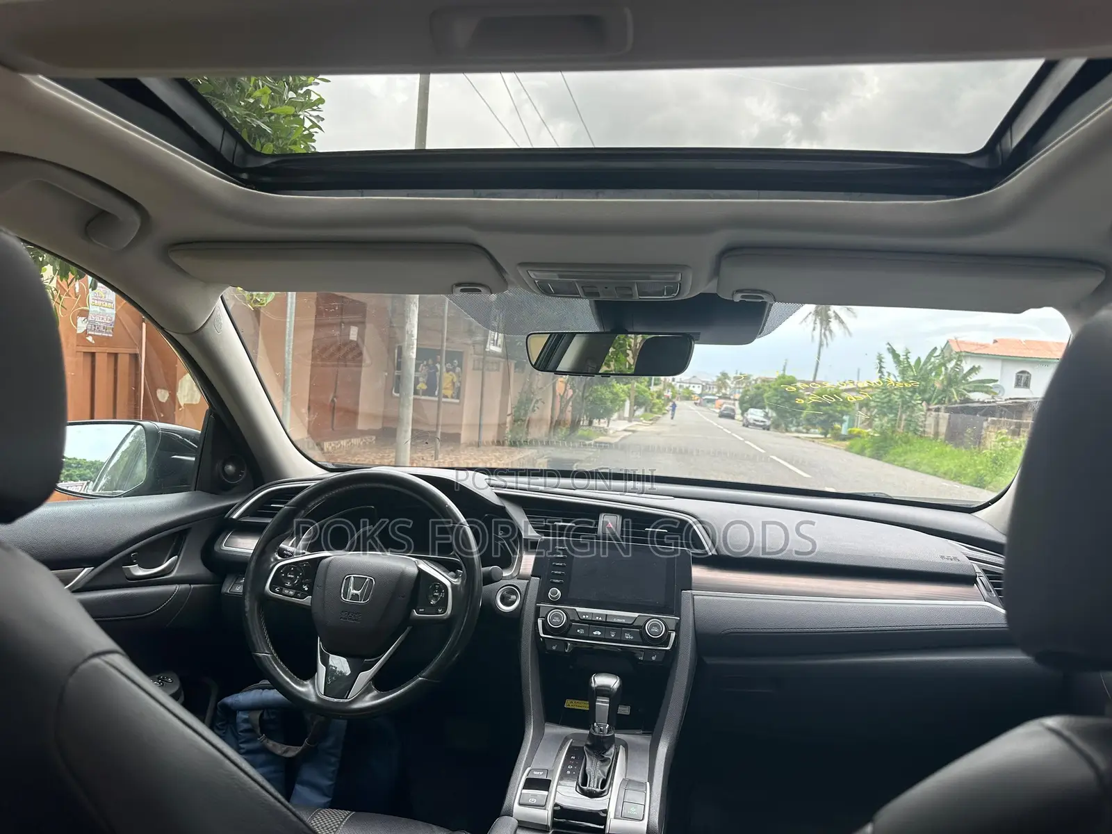 Honda Civic Touring 2021 Black