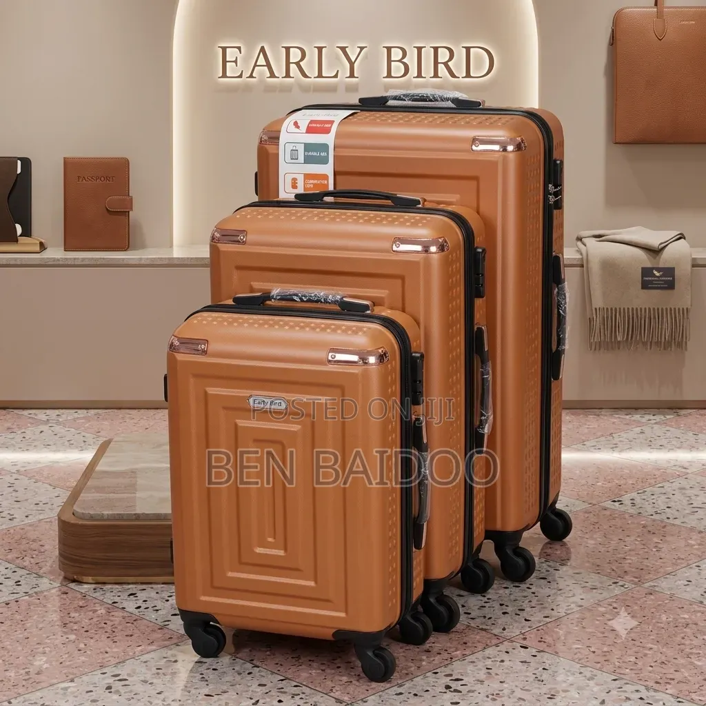 Plastic Travelling Bags 3in1 (Luxurious Designs)