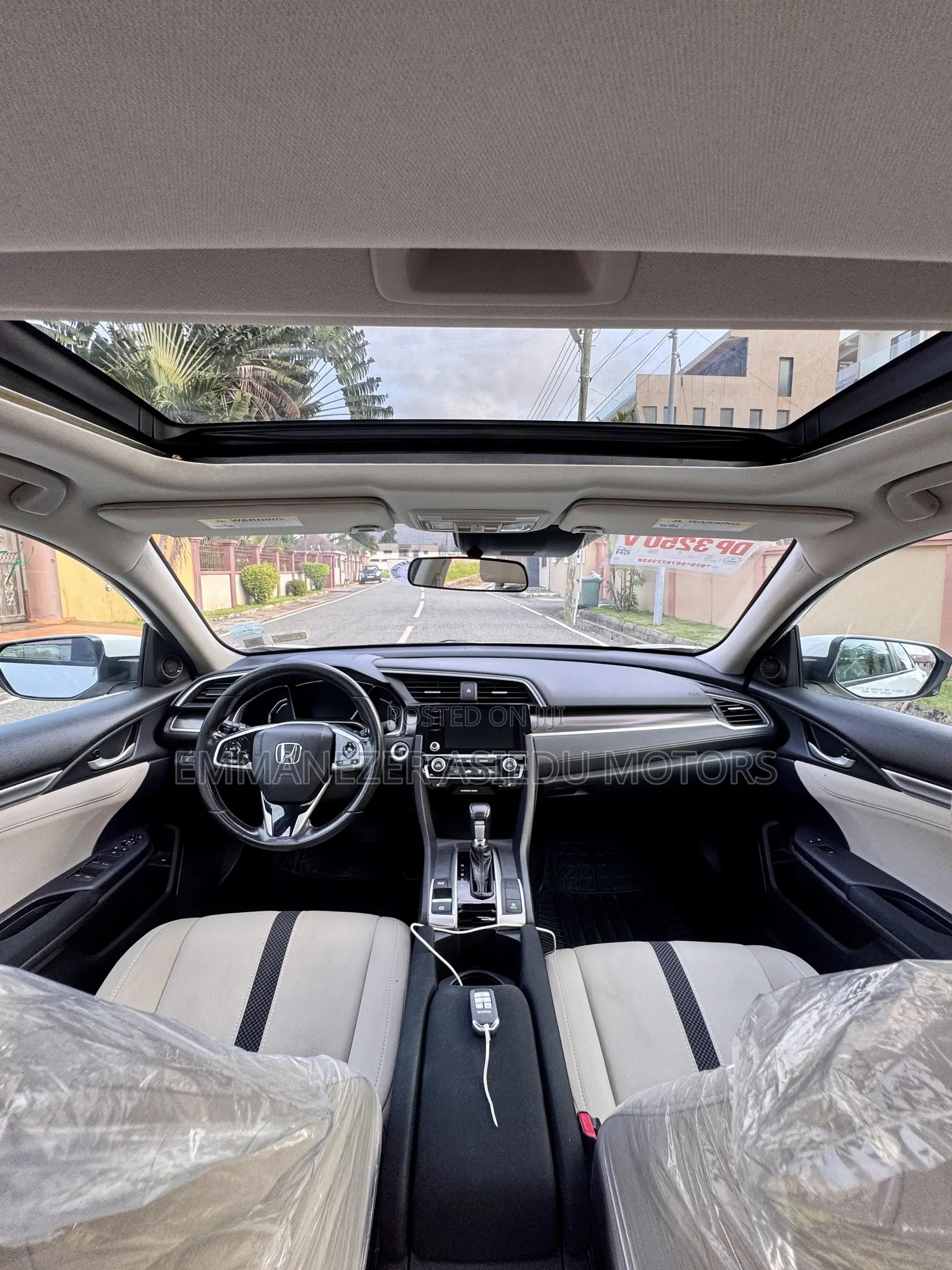 Honda Civic EX-L Sedan 2019 Pearl