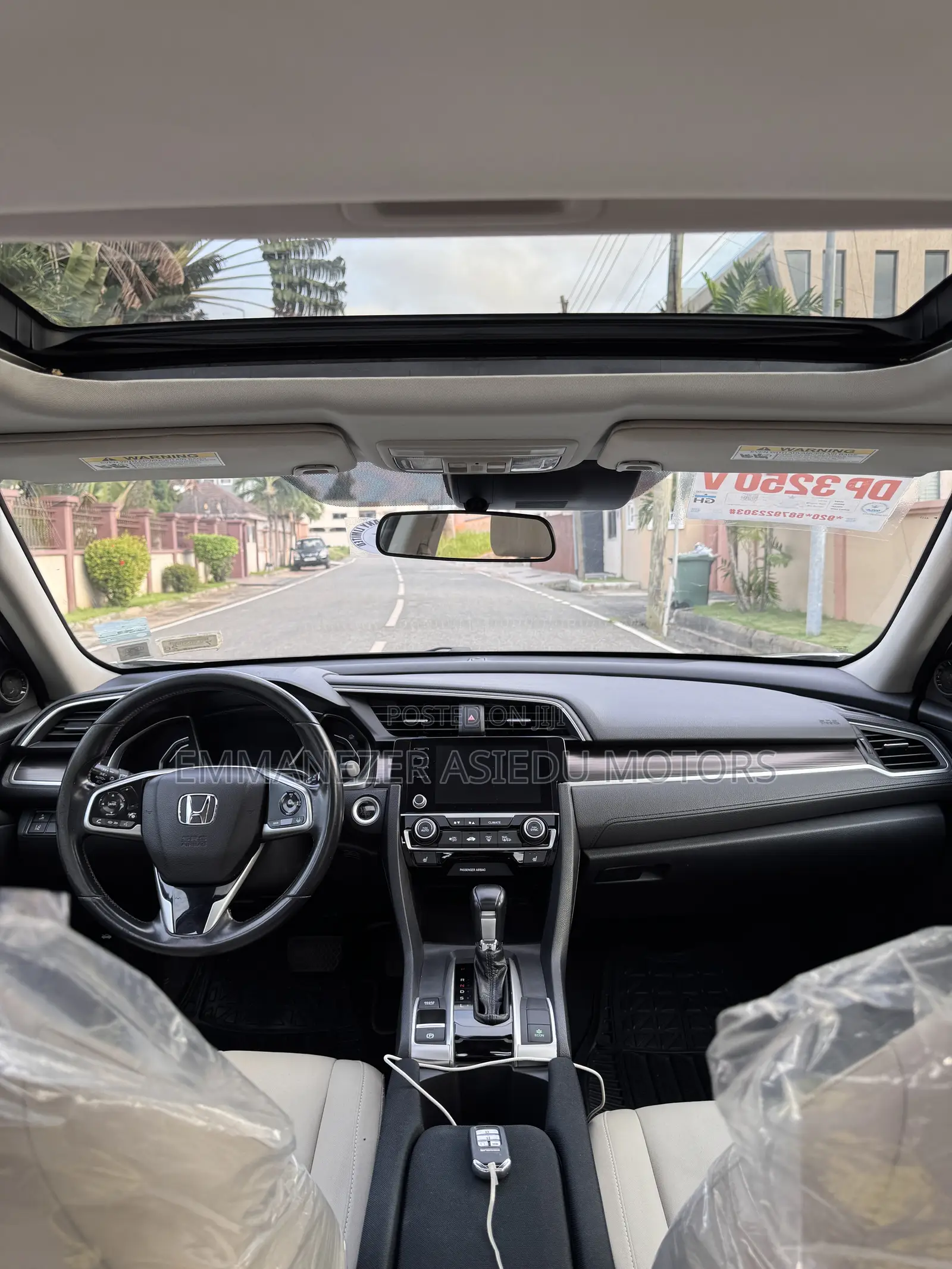 Honda Civic EX-L Sedan 2019 Pearl