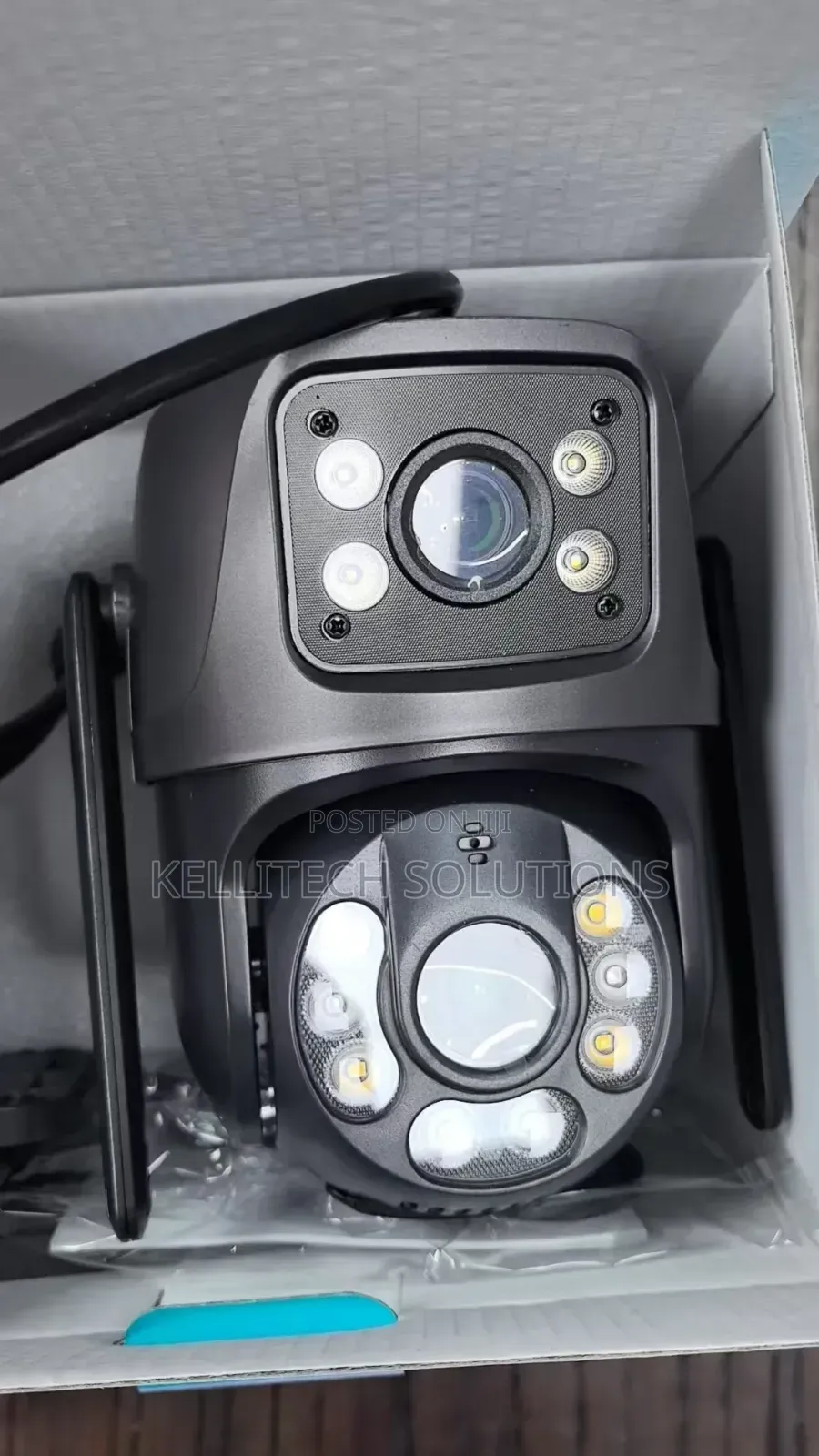 6mp View Smart Wifi Dual Lens CCTV Security Camera