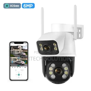 6mp View Smart Wifi Dual Lens CCTV Security Camera