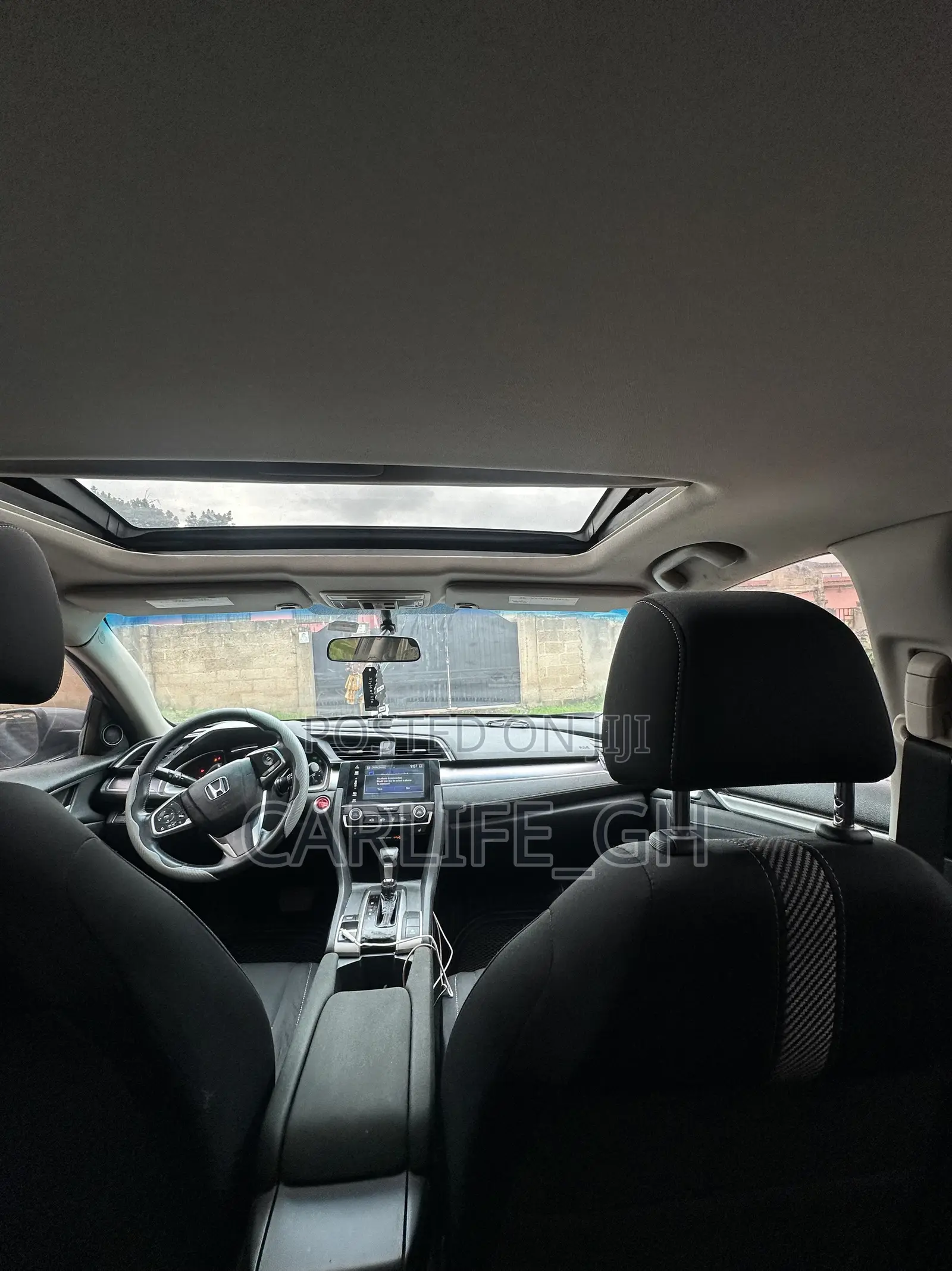 Honda Civic EX Sedan 2018 Gray