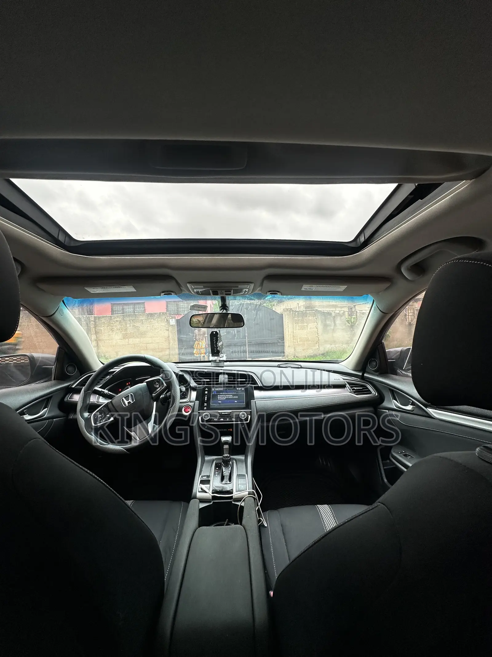 Honda Civic EX Sedan 2018 Gray