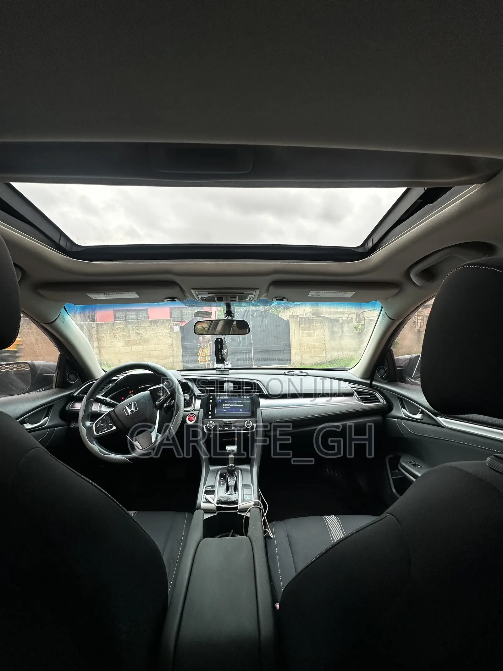 Honda Civic EX Sedan 2018 Gray