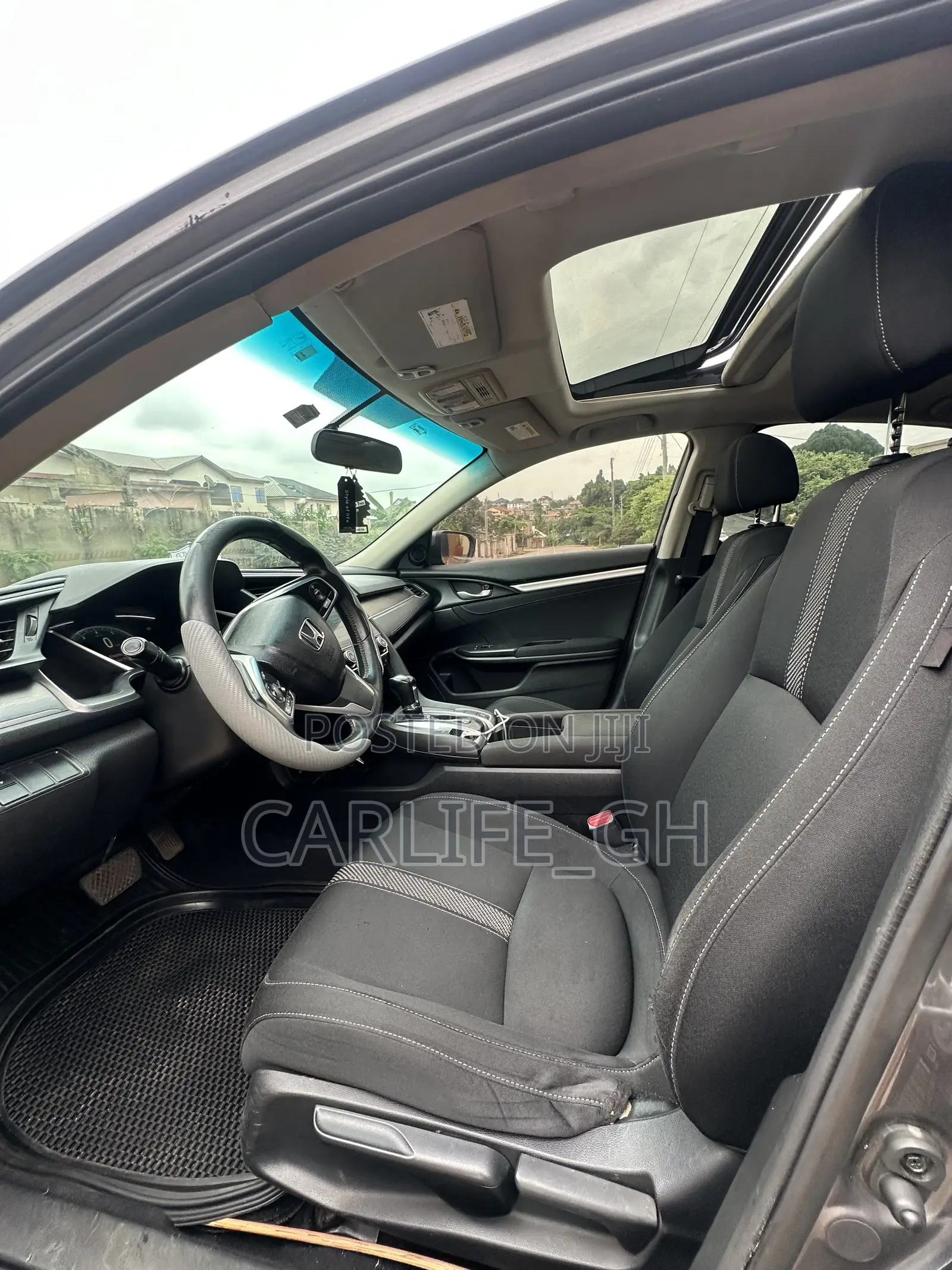 Honda Civic EX Sedan 2018 Gray
