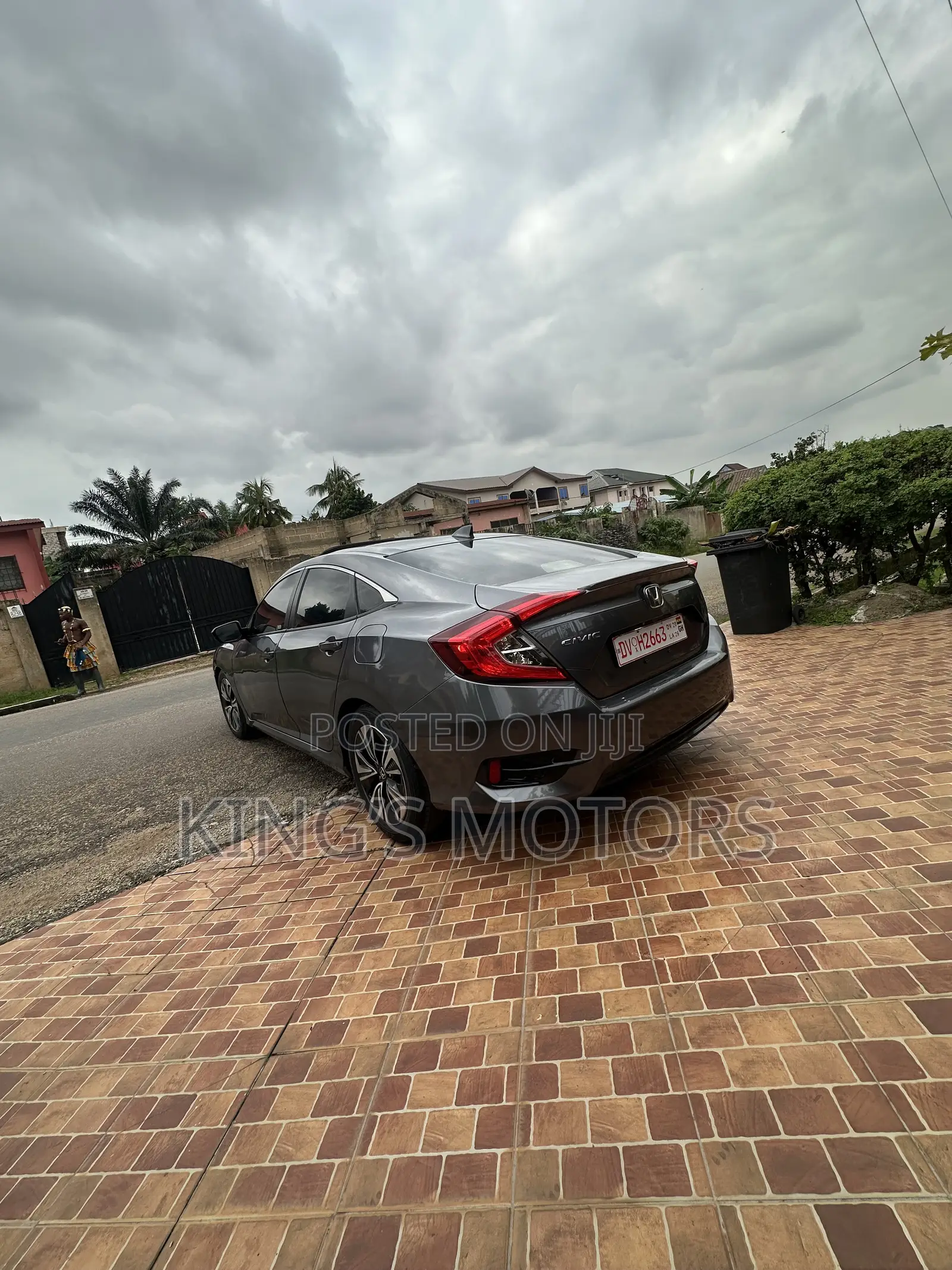 Honda Civic EX Sedan 2018 Gray