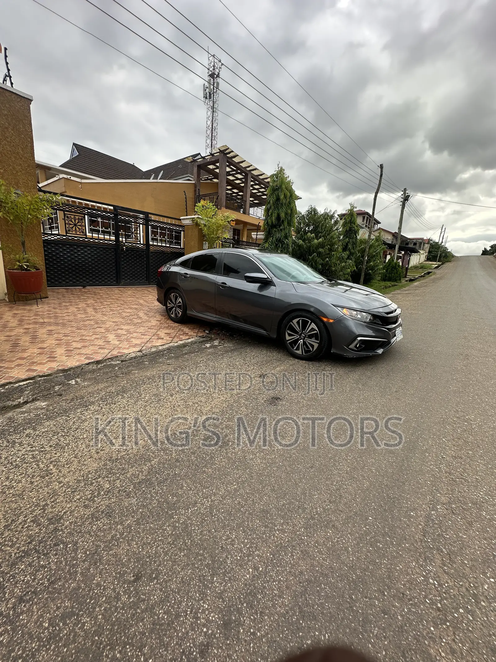 Honda Civic EX Sedan 2018 Gray