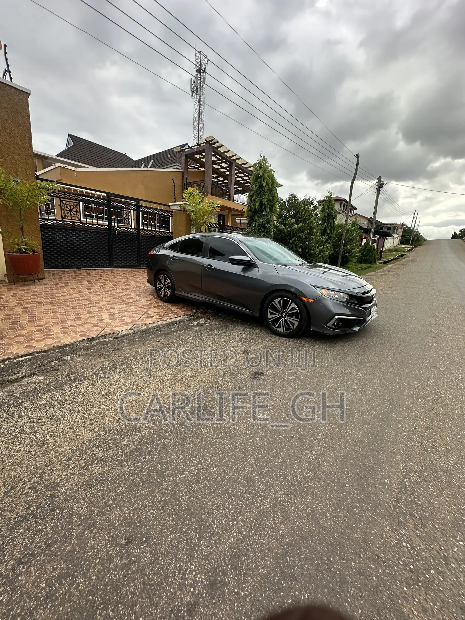 Honda Civic EX Sedan 2018 Gray