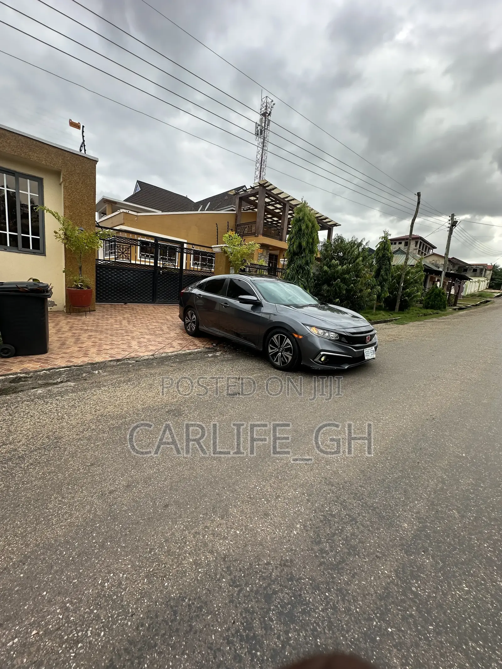 Honda Civic EX Sedan 2018 Gray