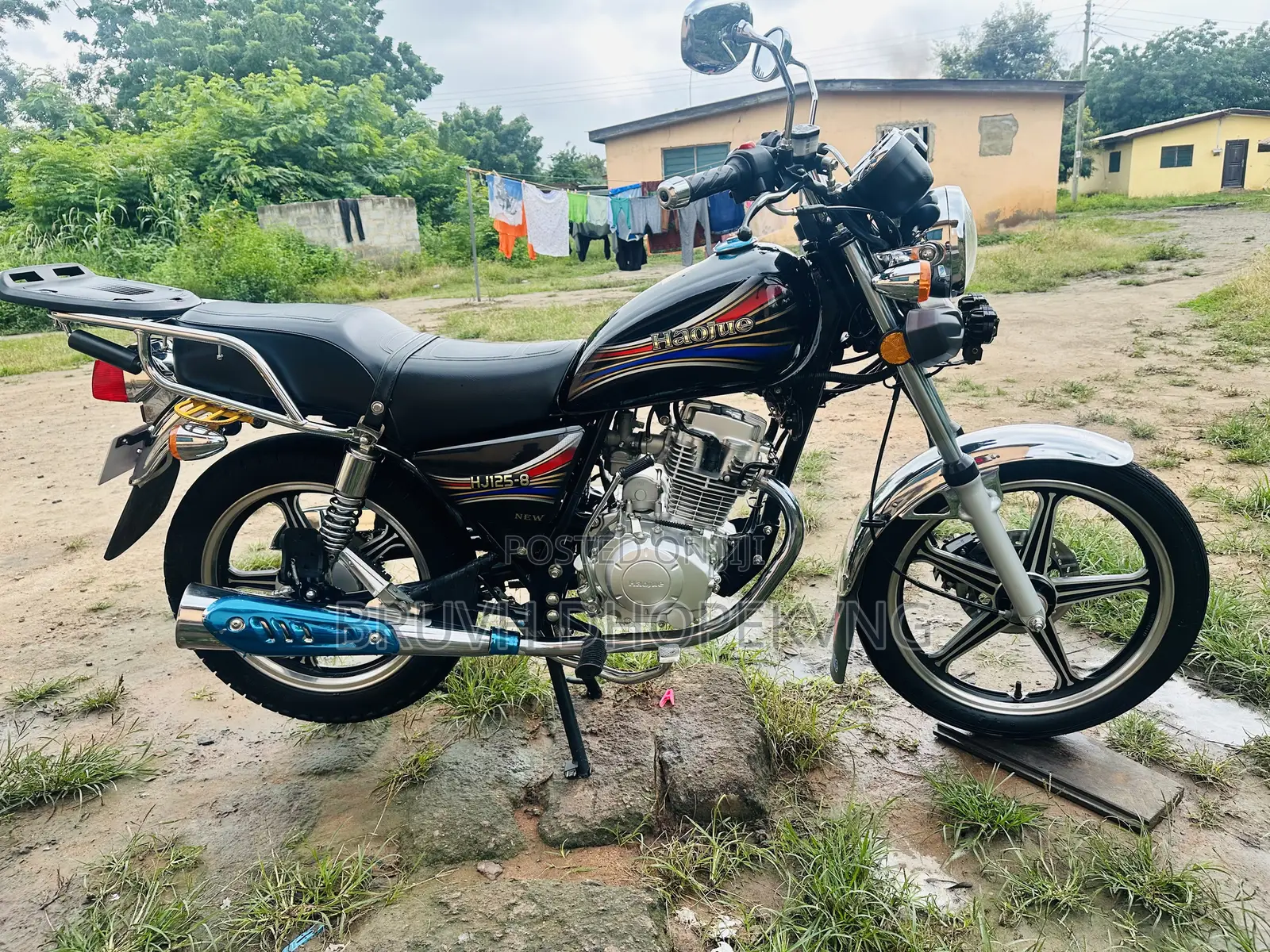 New Haojue HJ125-8K 2026 Black