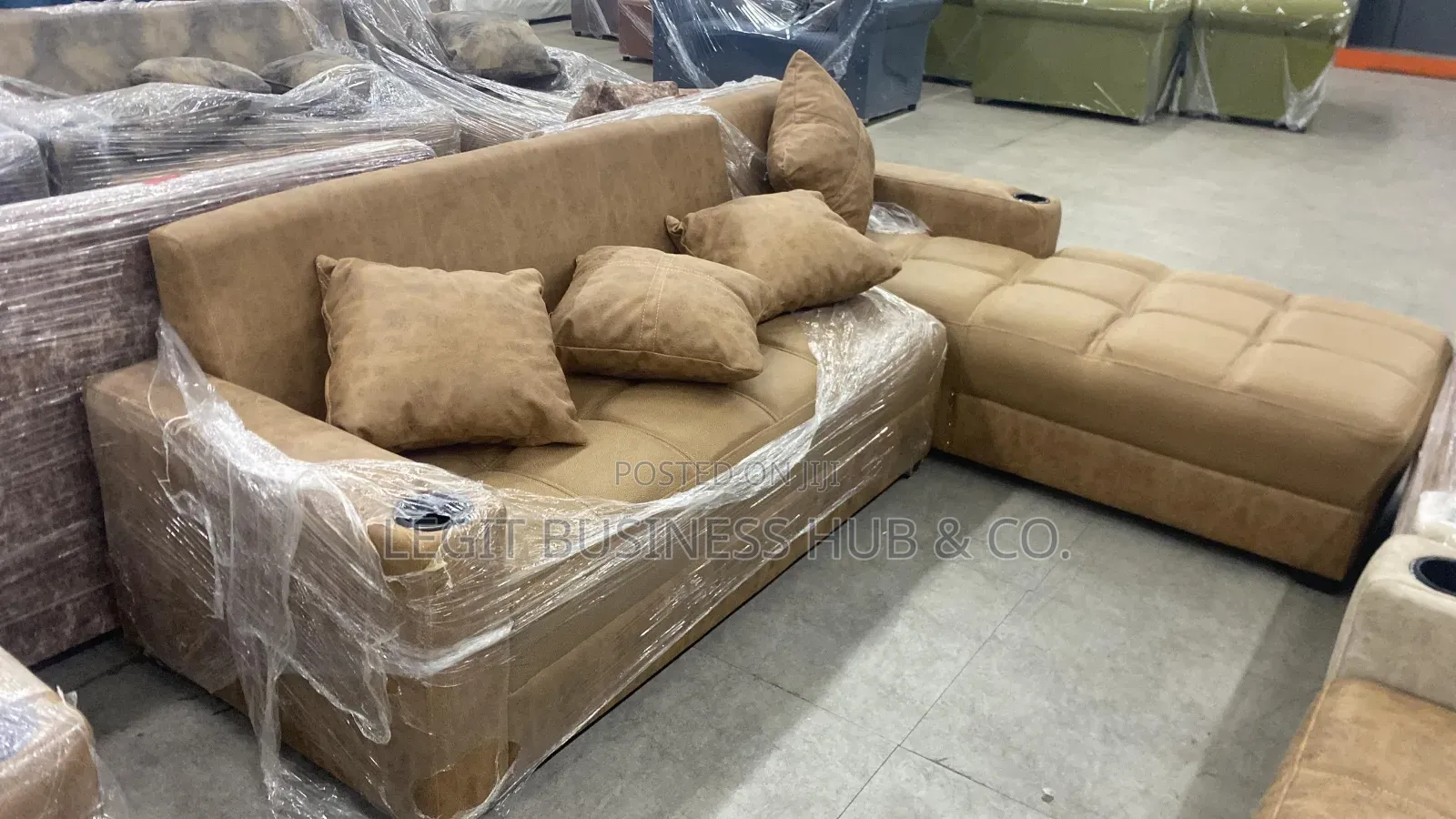 3 in 1 L Shape Sofa