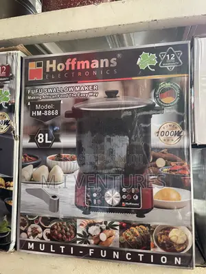 Advanced 8l Hoffmans Fufu-Swallow Maker (Model Hm-8868)1000w