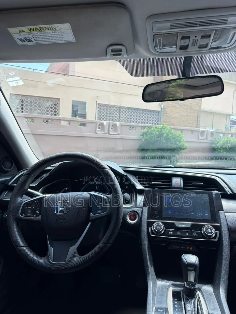 Honda Civic EX 4dr Sedan (2.0L 4cyl) 2017 Blue