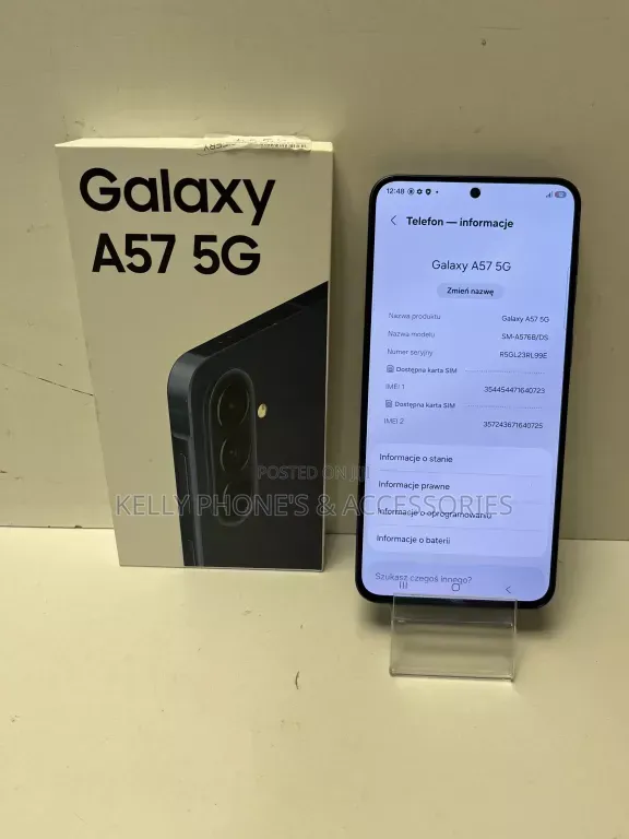 New Samsung Galaxy A57 256 GB Black