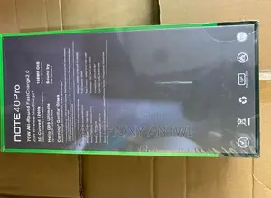 New Infinix Note 40 Pro 256 GB Black