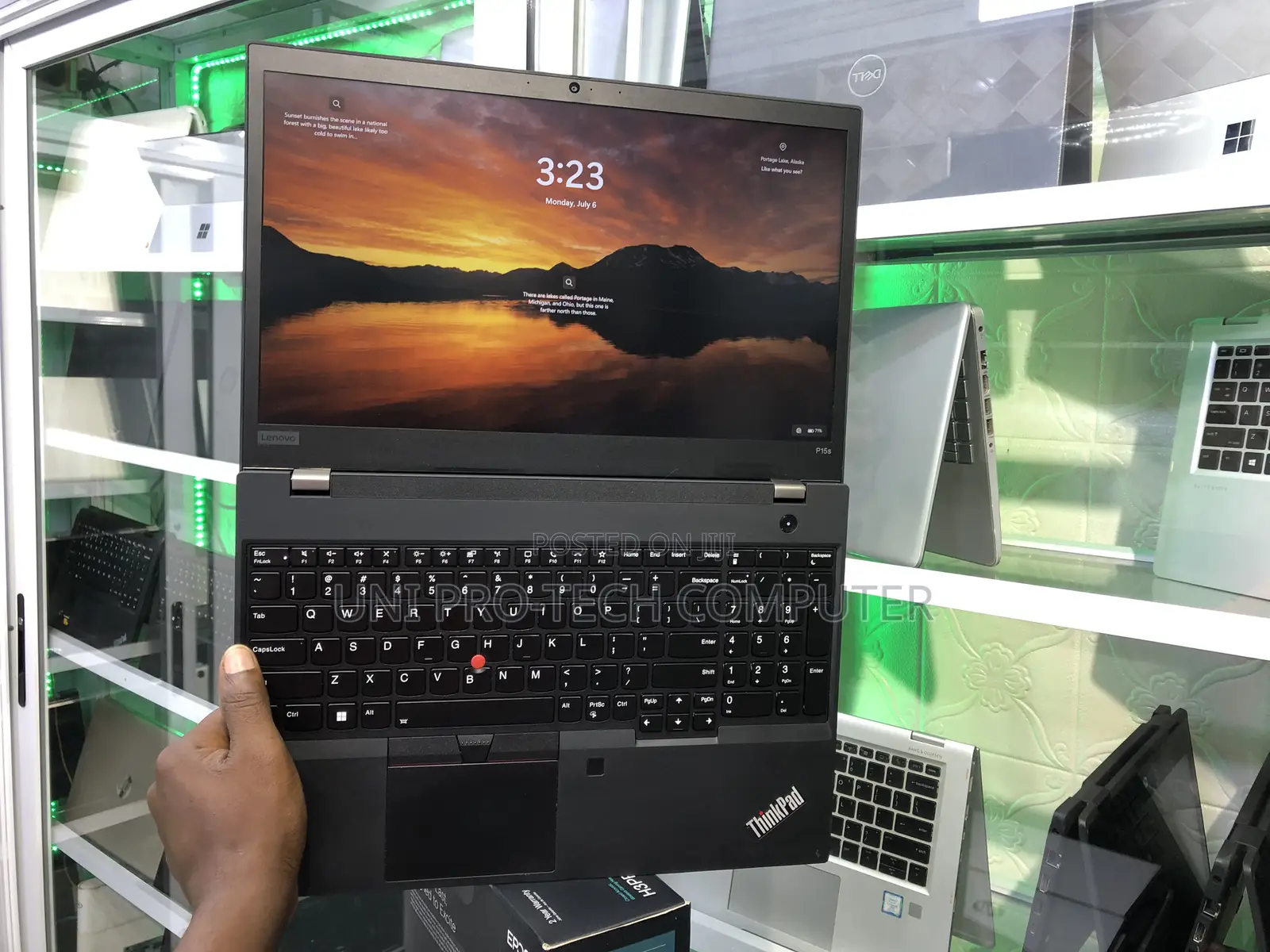 Laptop Lenovo ThinkPad P15s 16GB Intel Core i7 SSD 512GB