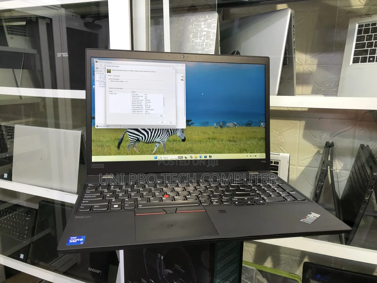 Laptop Lenovo ThinkPad P15s 16GB Intel Core i7 SSD 512GB