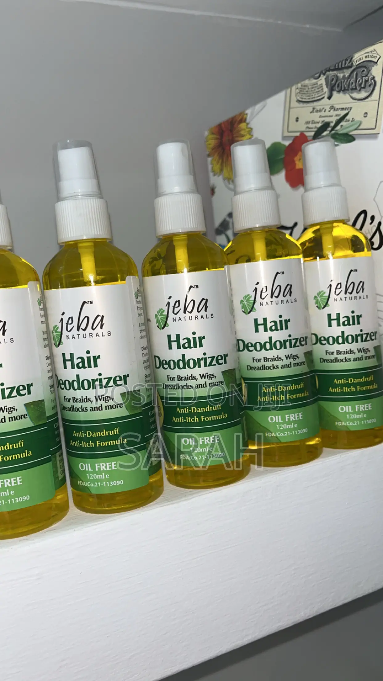 Hair Deodorizer