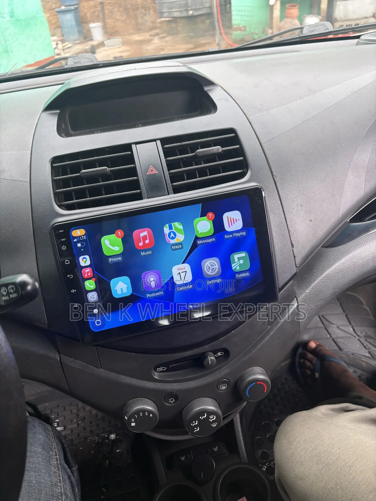 Chevrolet Spark Android Carplay Screen Complete