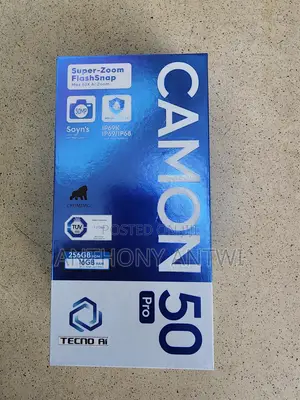 New Tecno Camon 40 Pro 5G 256 GB Black