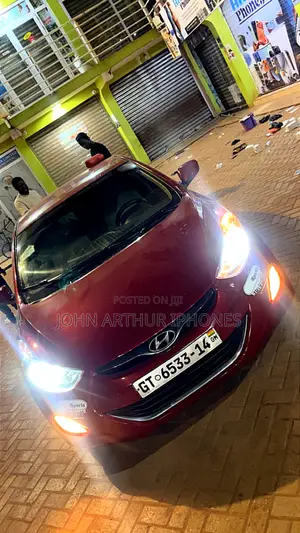 Hyundai Elantra 2012 Burgundy