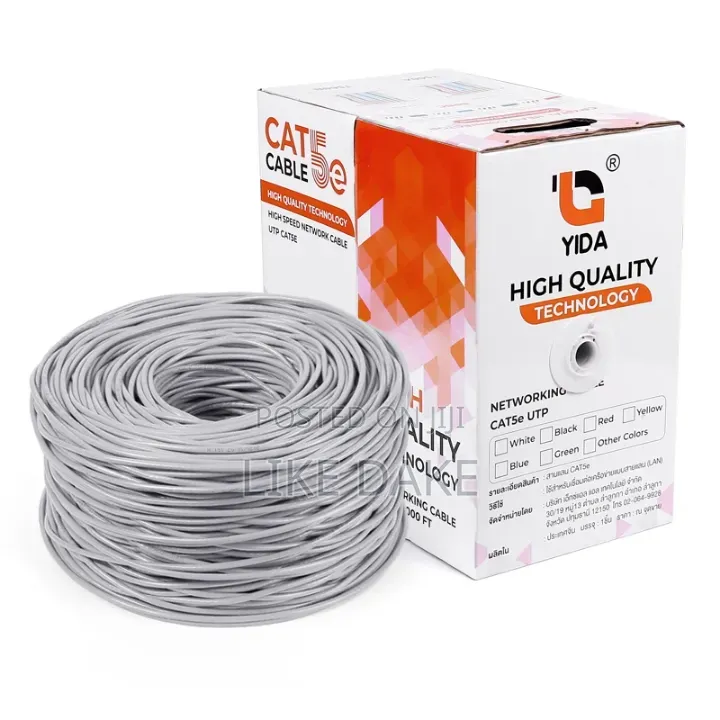 305 Meters Cat 6 Network Cable for CCTV and Networking Systems