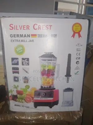3 Silver Crest Commercial Blender