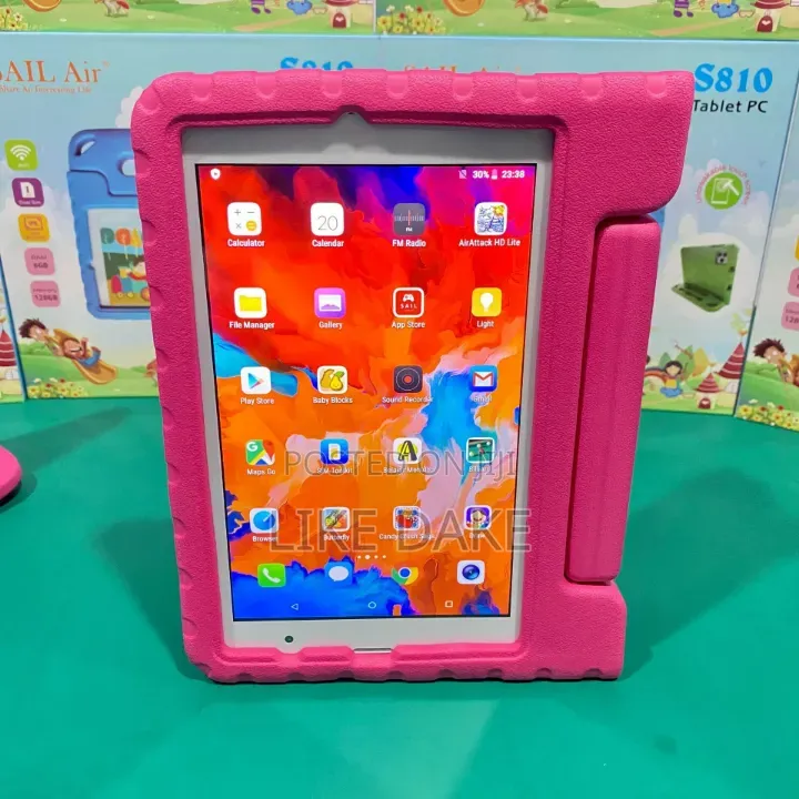 Sailair S810 Unbreakable Screen 128gb Tablet 8inches, Different Colors
