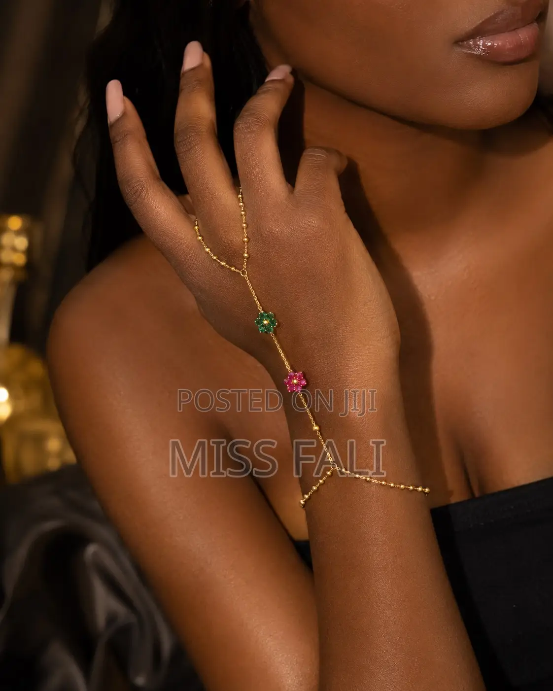 Flora Luxe Hand Chain