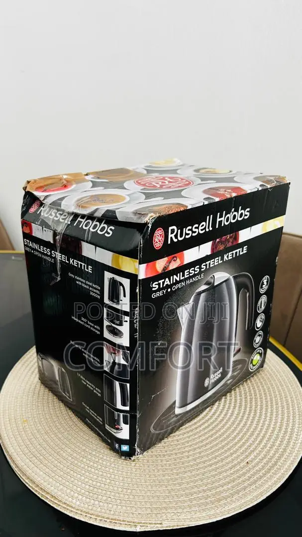 Original Russell Hobbs Colours Plus Grey Kettle 1.7l (Model 20414)
