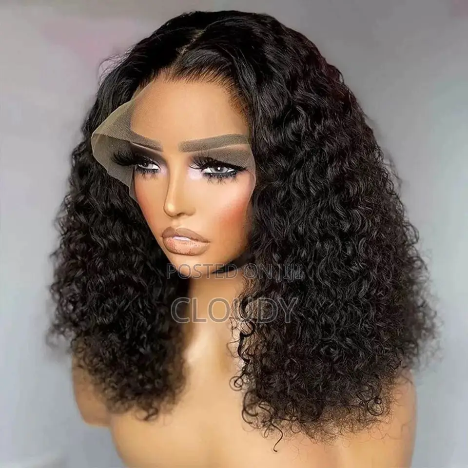 Jelly Curl Bog Wig Human Hair