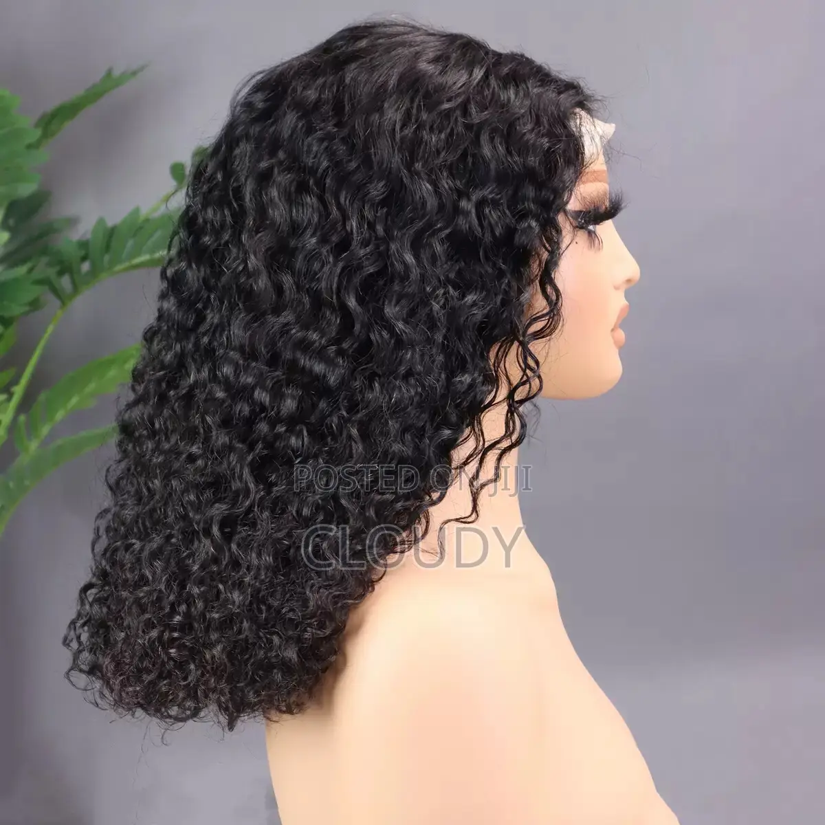 Jelly Curl Bog Wig Human Hair