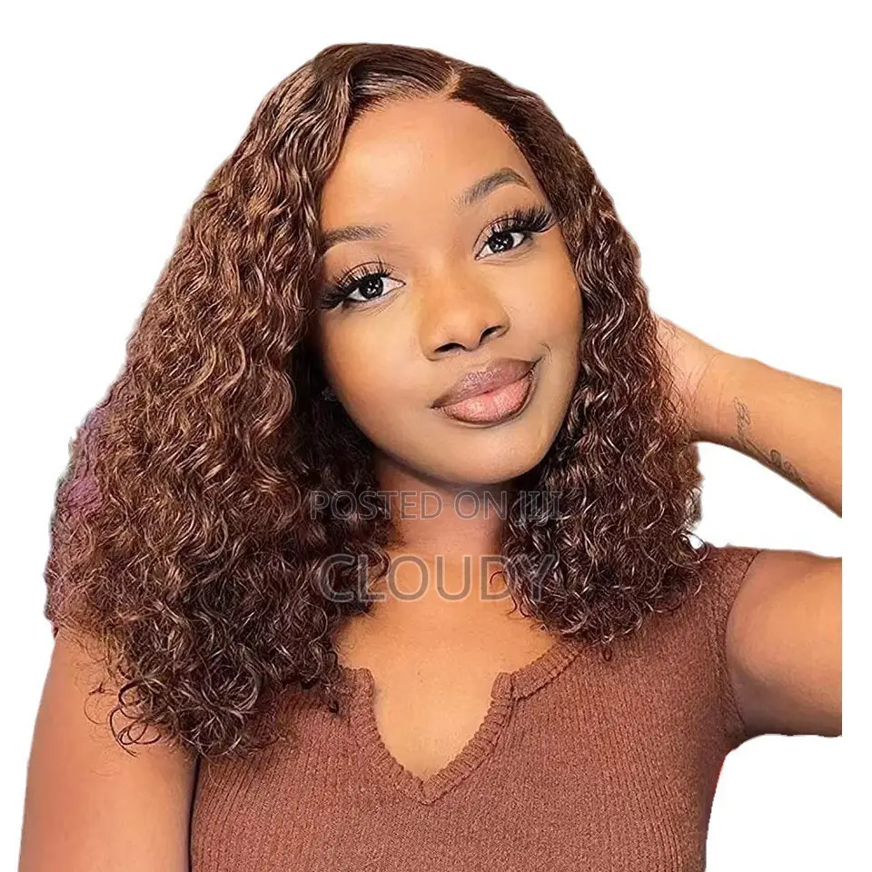 Jelly Curl Bog Wig Human Hair