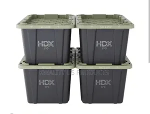HDX 40-Gallon Tough Plastic Storage Container