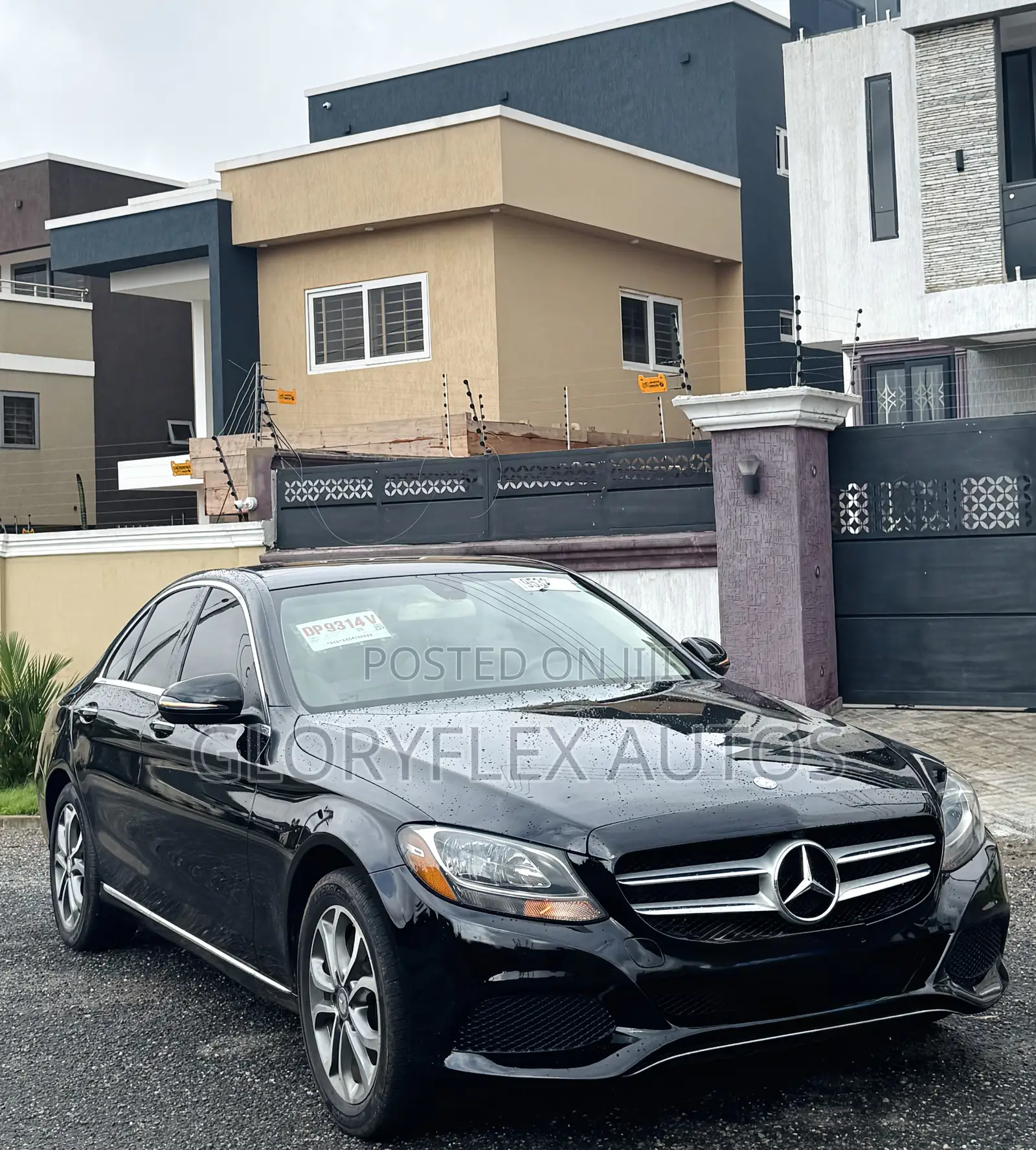 Mercedes-Benz C300 Luxury 4Matic Sedan AWD (2.0L 4cyl 7A) 2016 Black