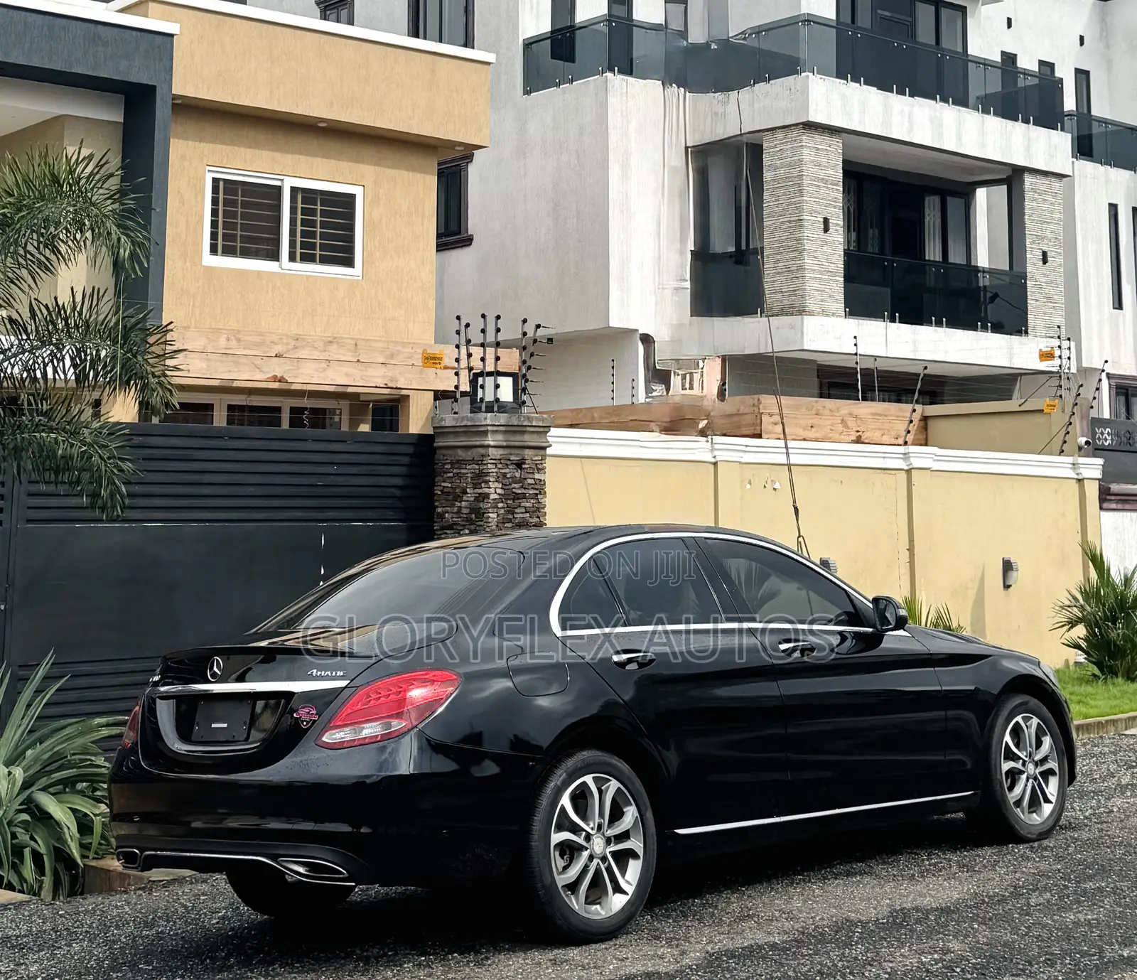 Mercedes-Benz C300 Luxury 4Matic Sedan AWD (2.0L 4cyl 7A) 2016 Black