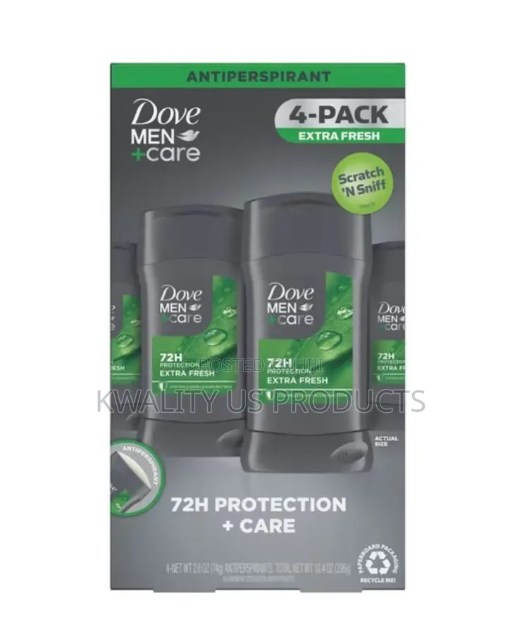 Dove Men Care Antiperspirant Deodorant - 4 Pack