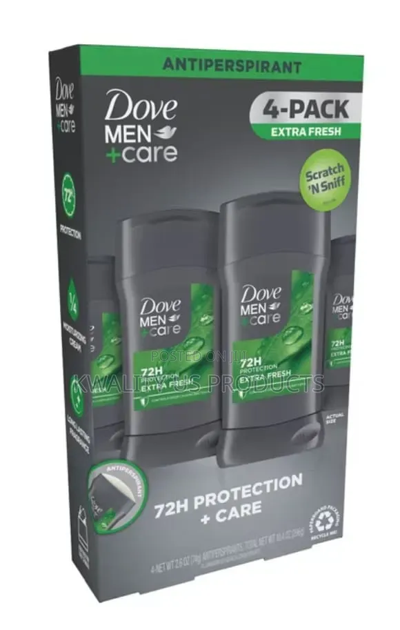 Dove Men Care Antiperspirant Deodorant - 4 Pack