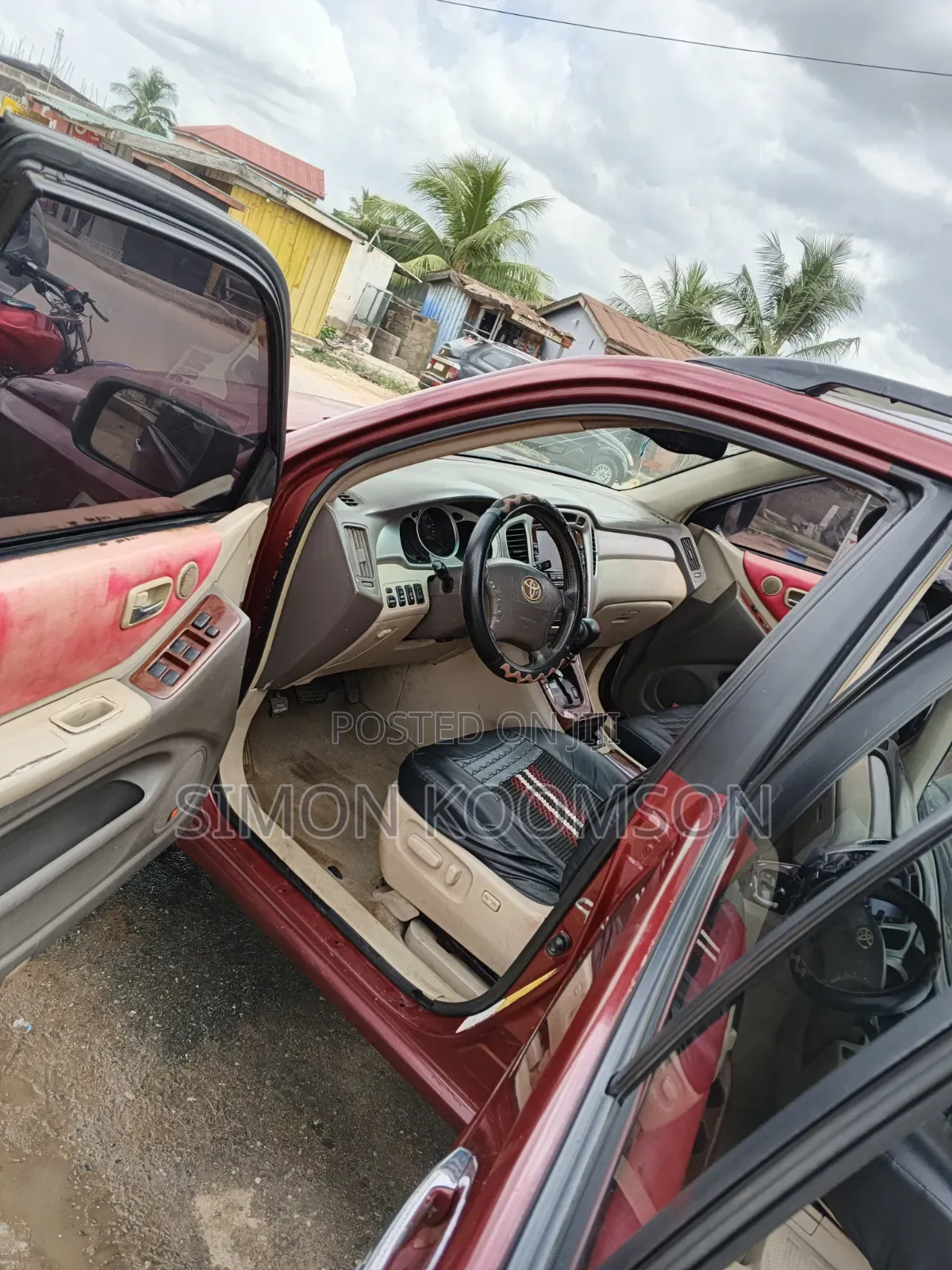 Toyota Highlander 2006 Red