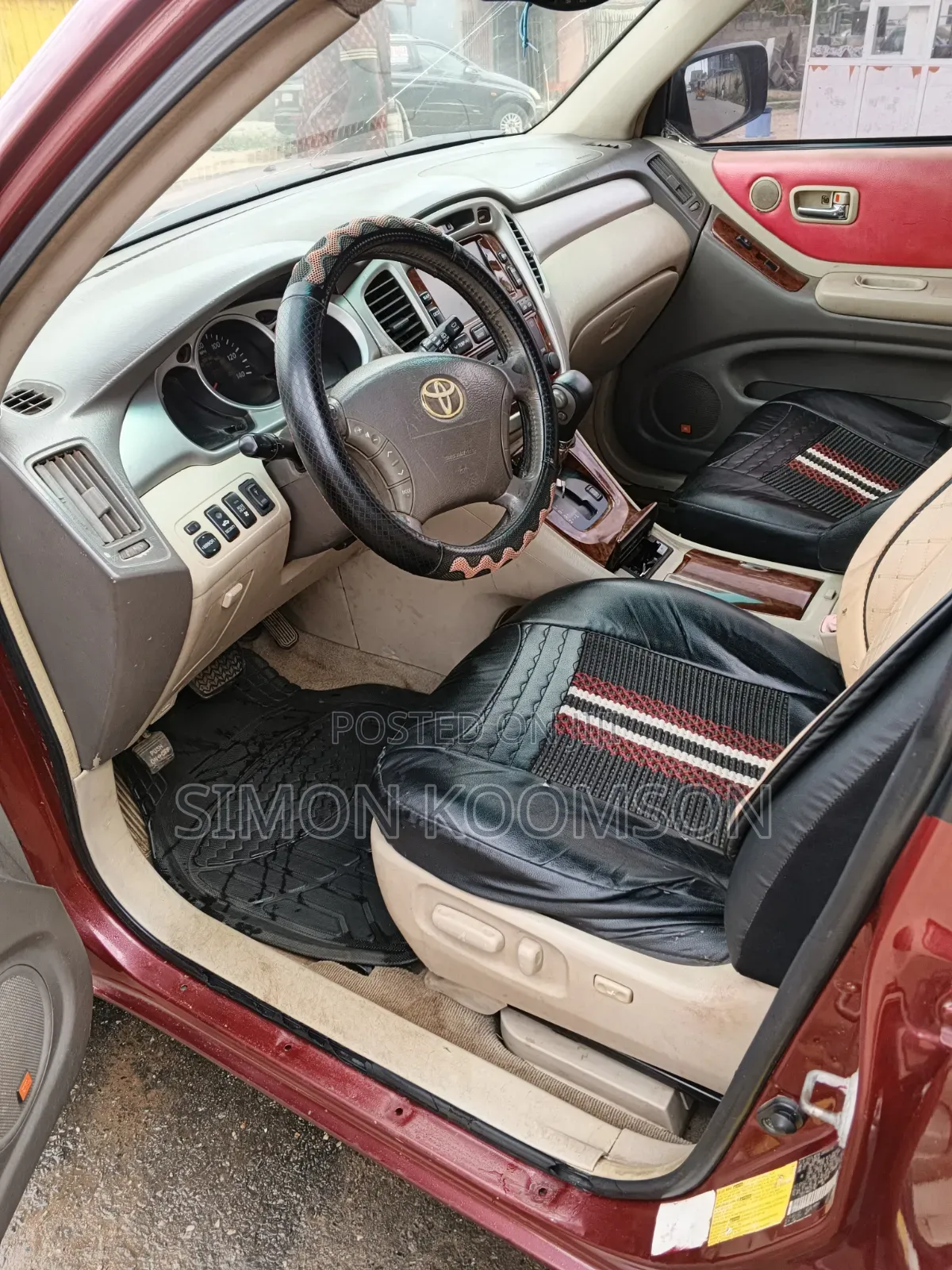 Toyota Highlander 2006 Red