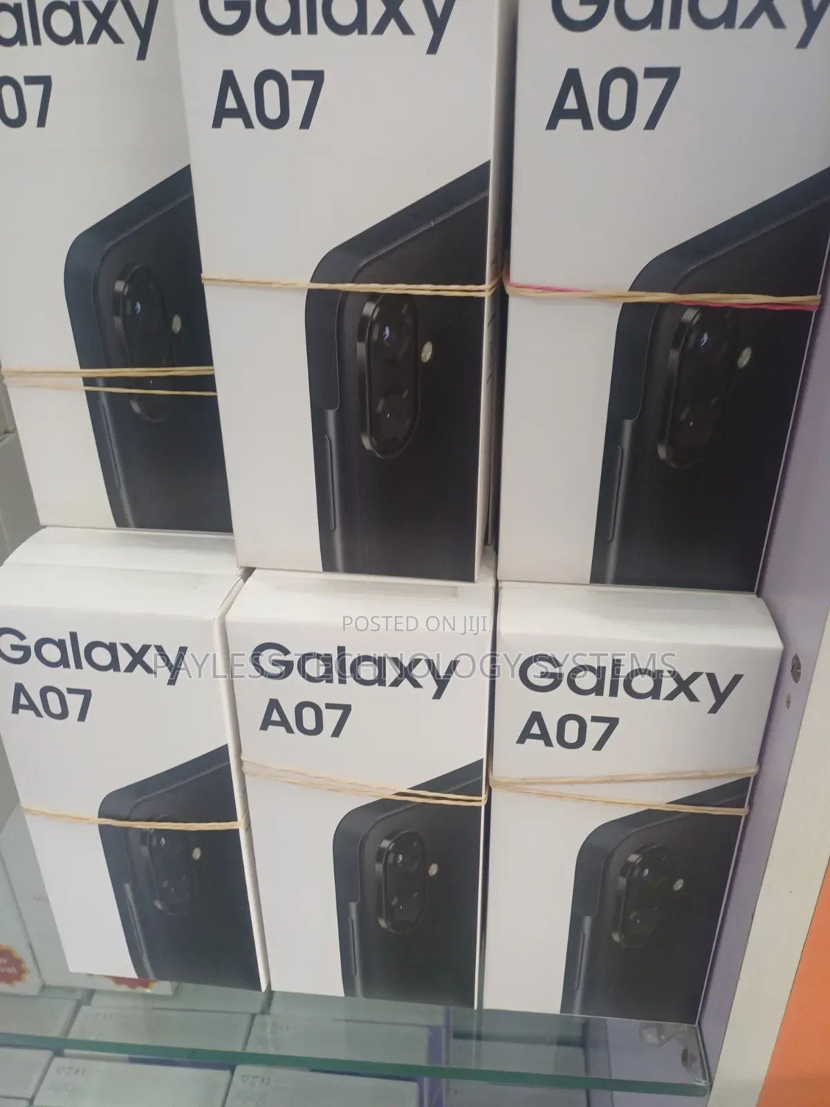 New Samsung Galaxy A07 4G 128 GB Black