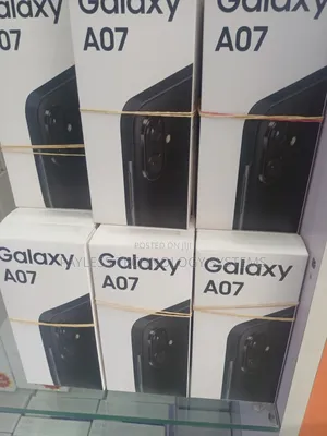 New Samsung Galaxy A07 4G 128 GB Black